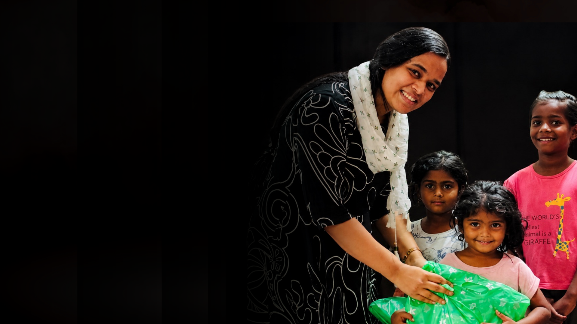 Ezekiel 37 Ministries sharing gifts with children
